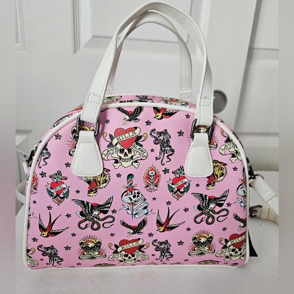 Ed Hardy NWT Crossbody Weekender Bag - Picture 4 of 8